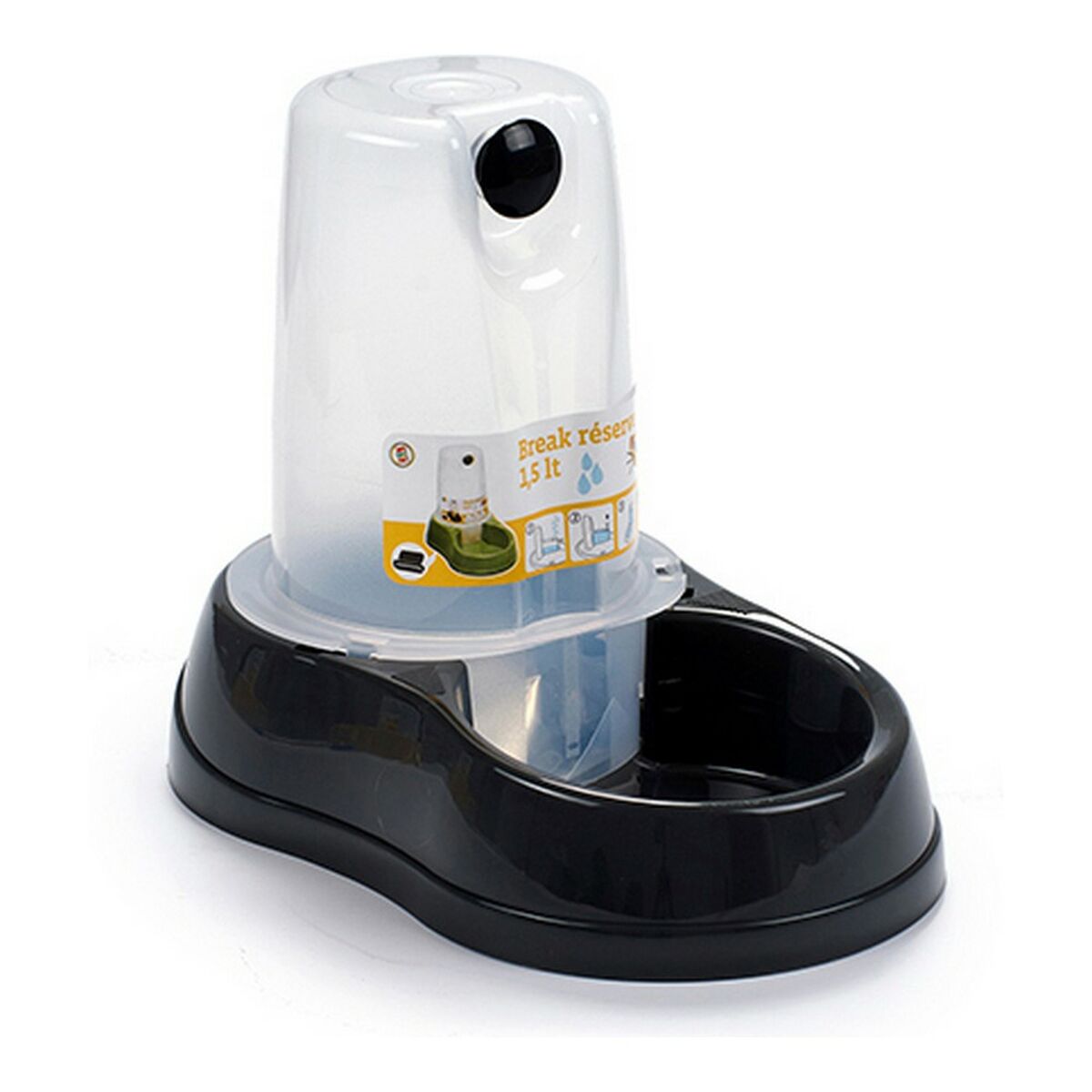 Vesiannostelija Stefanplast Antrasiitinharmaa Muovinen 1,5 L