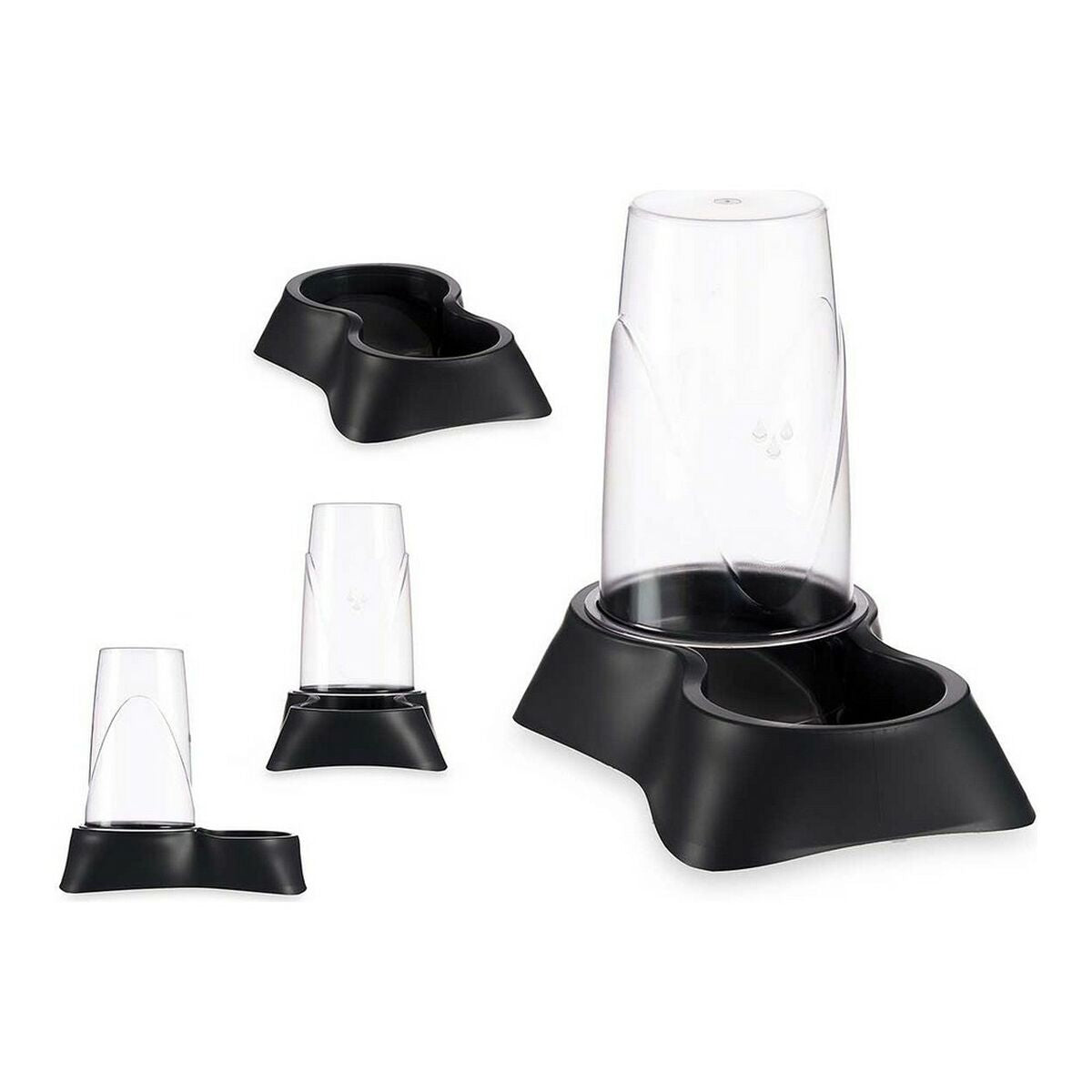 Lemmikin ruokinta-astia Muovinen (16 x 24,5 x 24 cm)