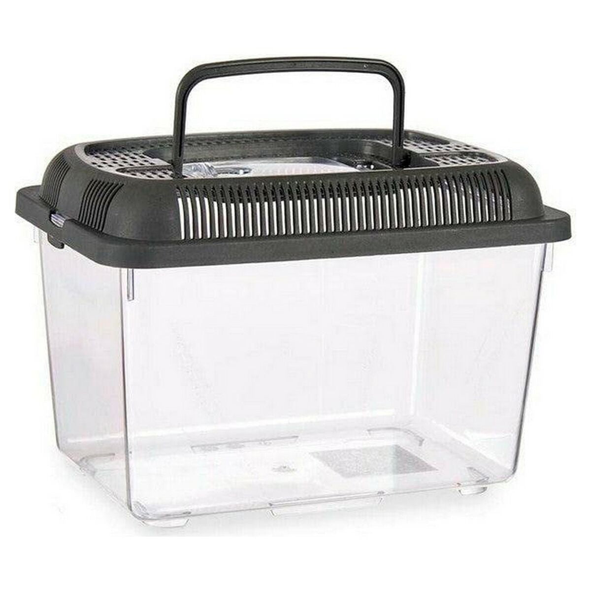 Kalasäiliö Antrasiitinharmaa Muovinen 3 L (17 x 16 x 24 cm)