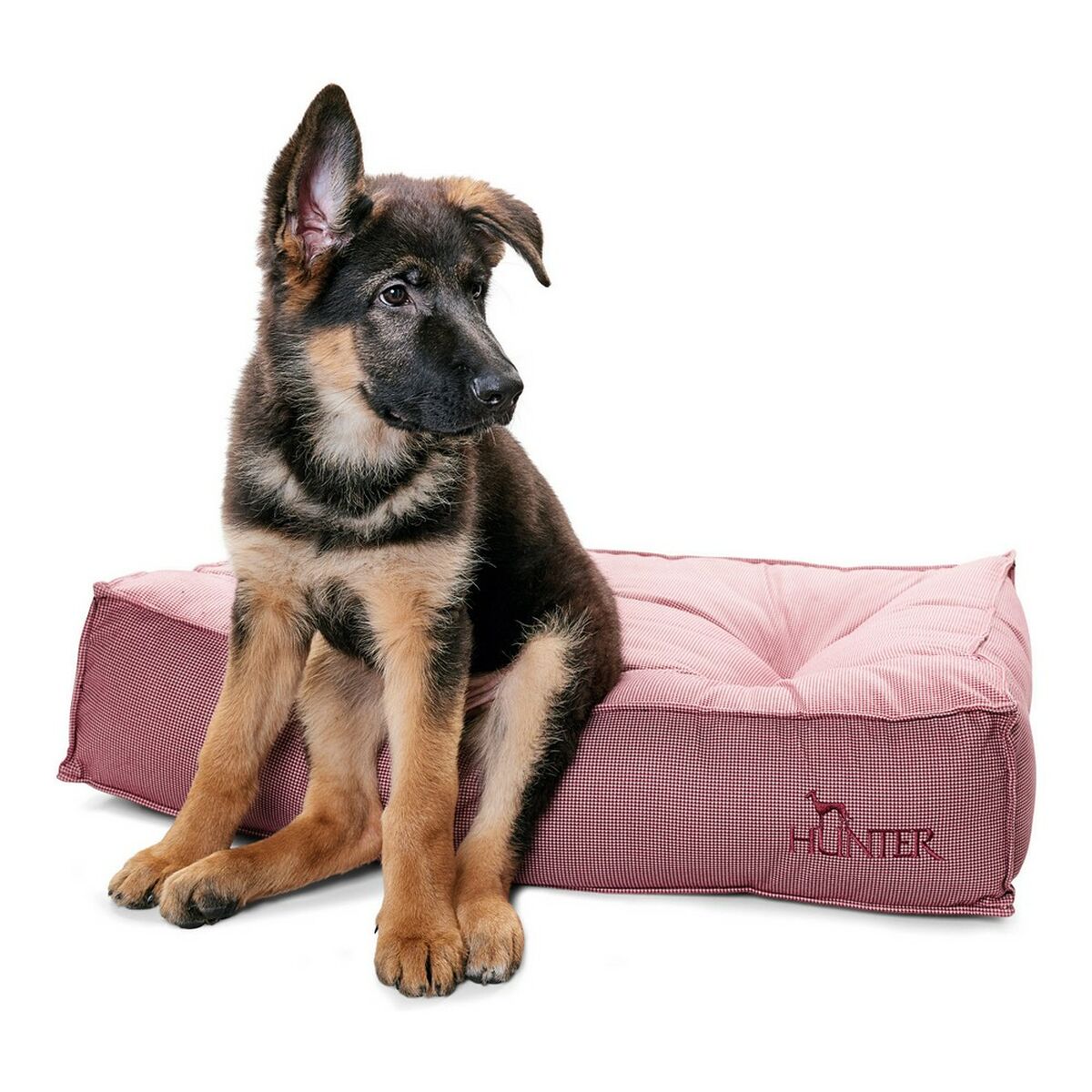 Bed for Dogs Hunter LANCASTER Punainen (120 x 90 cm)