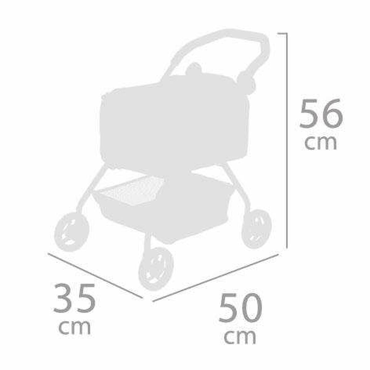 Pet cart Decuevas Sweet Lasten 35 x 50 x 56 cm