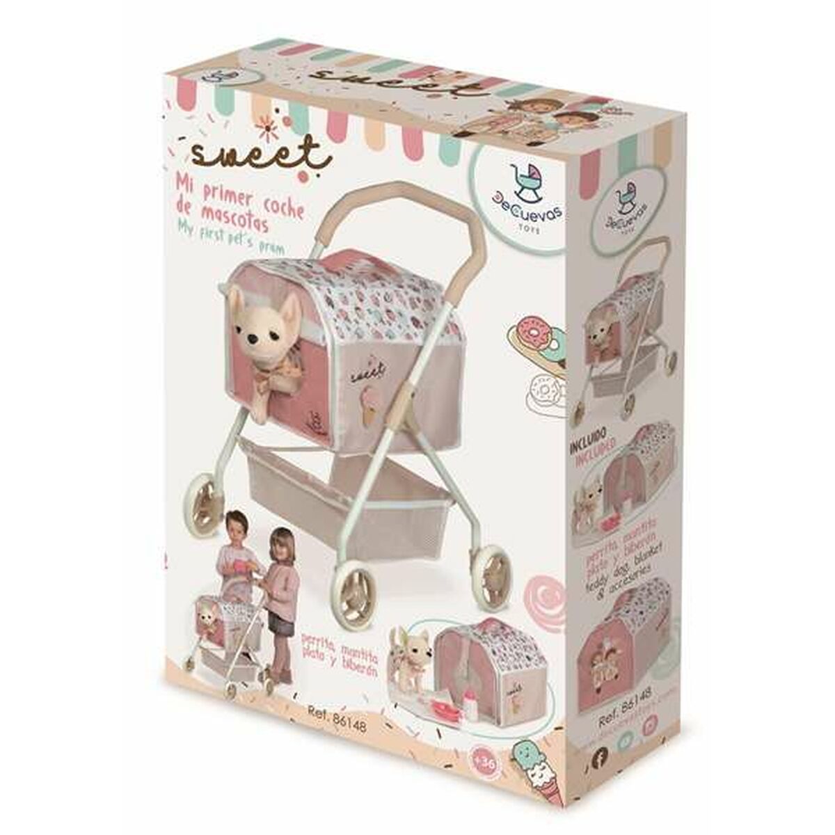 Pet cart Decuevas Sweet Lasten 35 x 50 x 56 cm