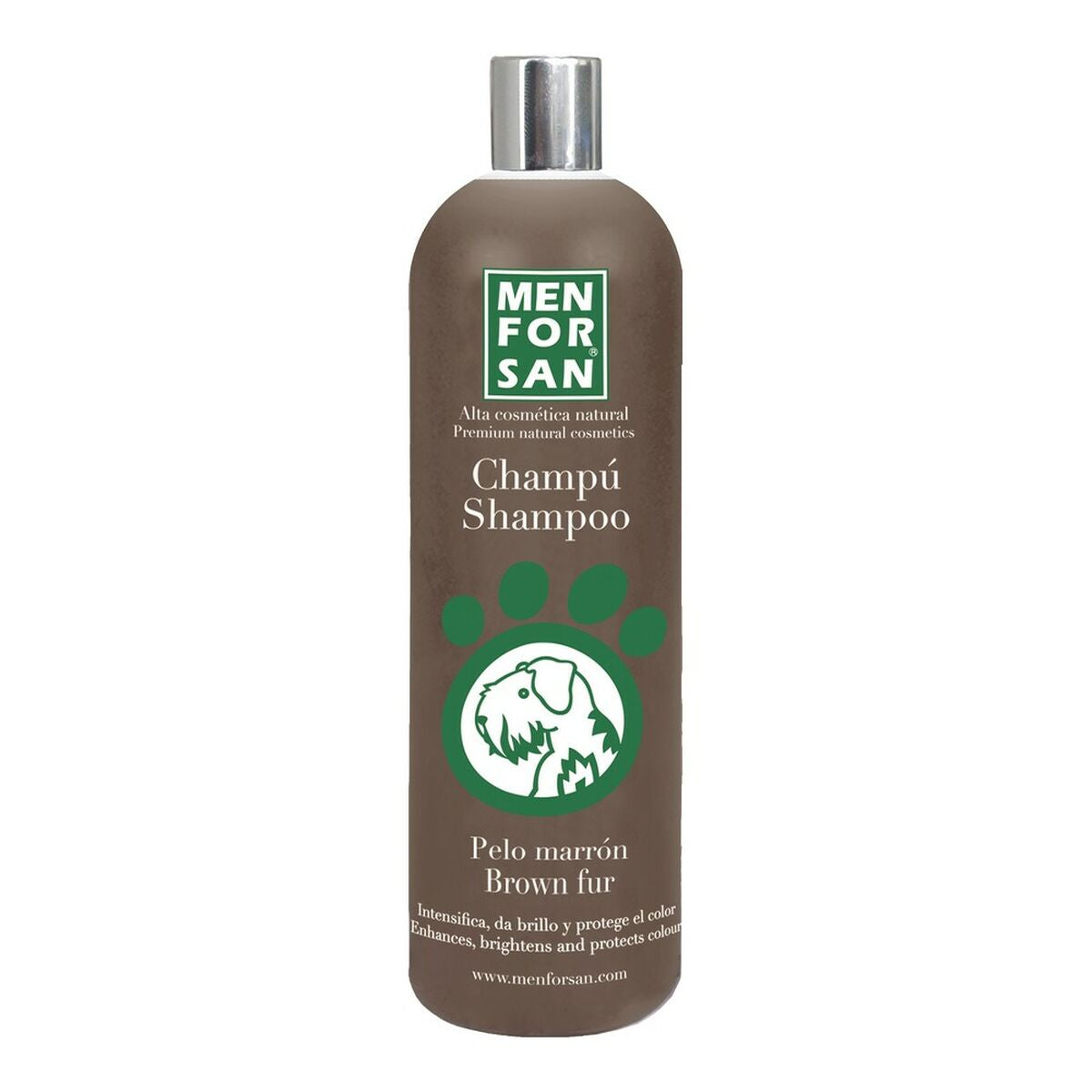 Shampoo Menforsan Koira Kastanjanruskeat hiukset 1 L