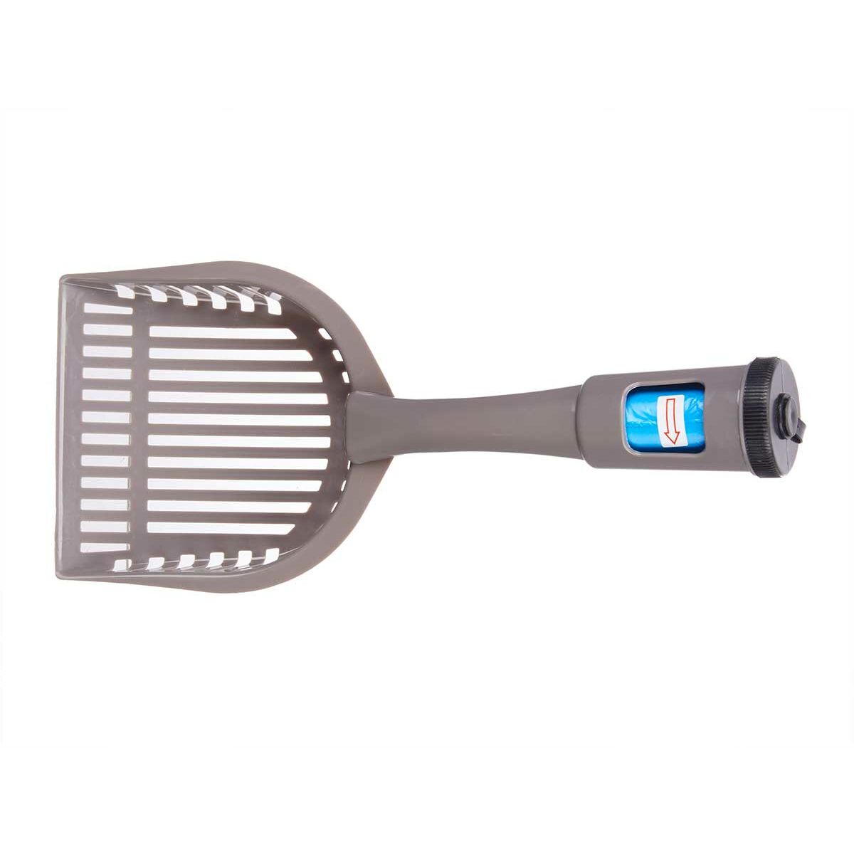 Rikkalapio Antrasiitinharmaa Muovinen 28 x 7 x 12,5 cm Lemmikit Pussiannostelija (12 osaa)