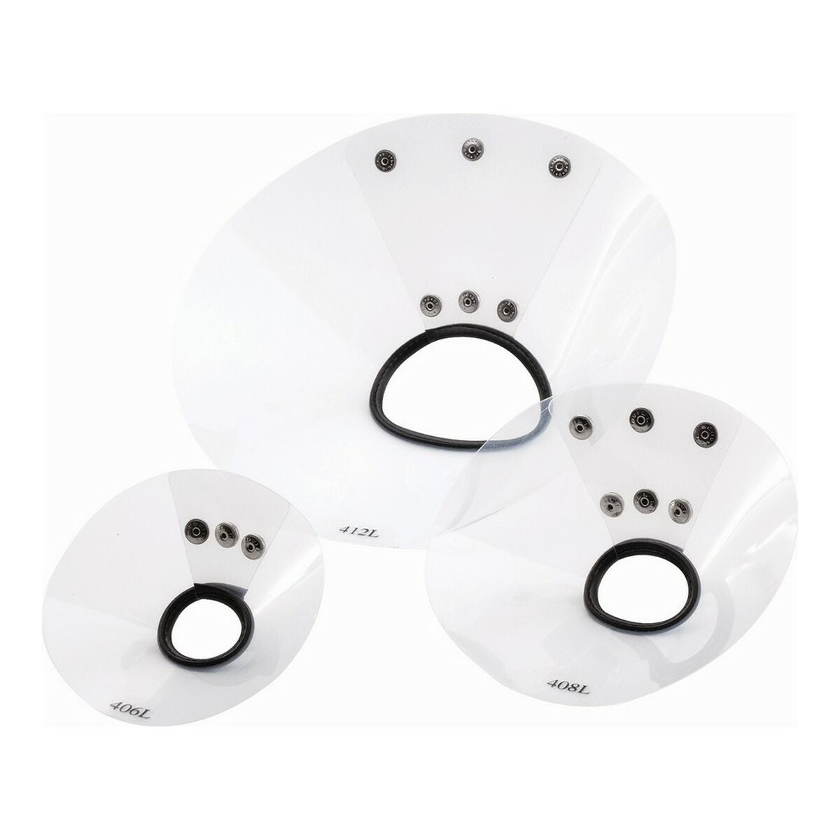 Kauluri kissalle KVP Saftshield Läpinäkyvä 7.5-8.25 cm