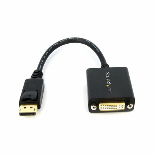 DisplayPort - DVI Adapteri Startech 3003 Musta Muovinen Harmaa