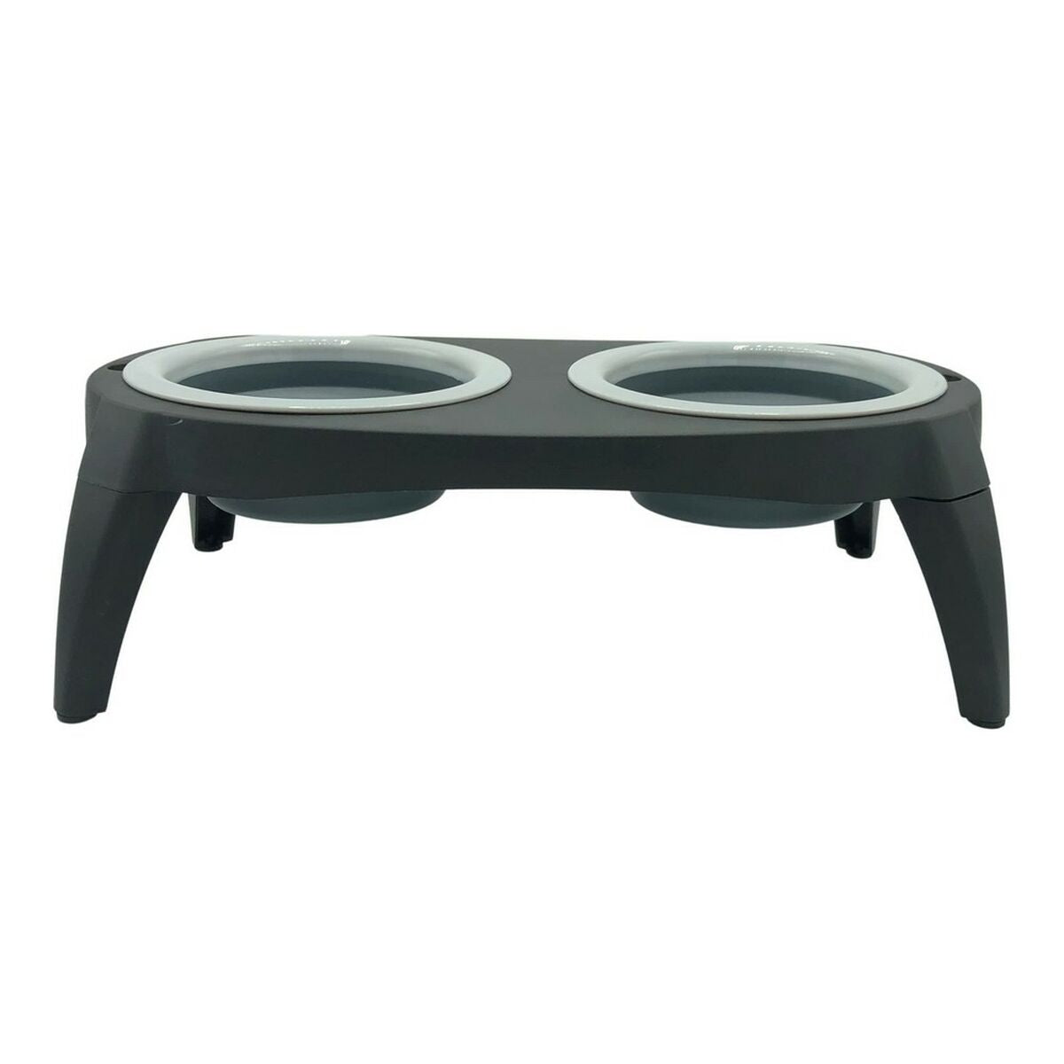 Lemmikin ruokinta-astia Harmaa Silikoni (40 x 3,5 x 22 cm)