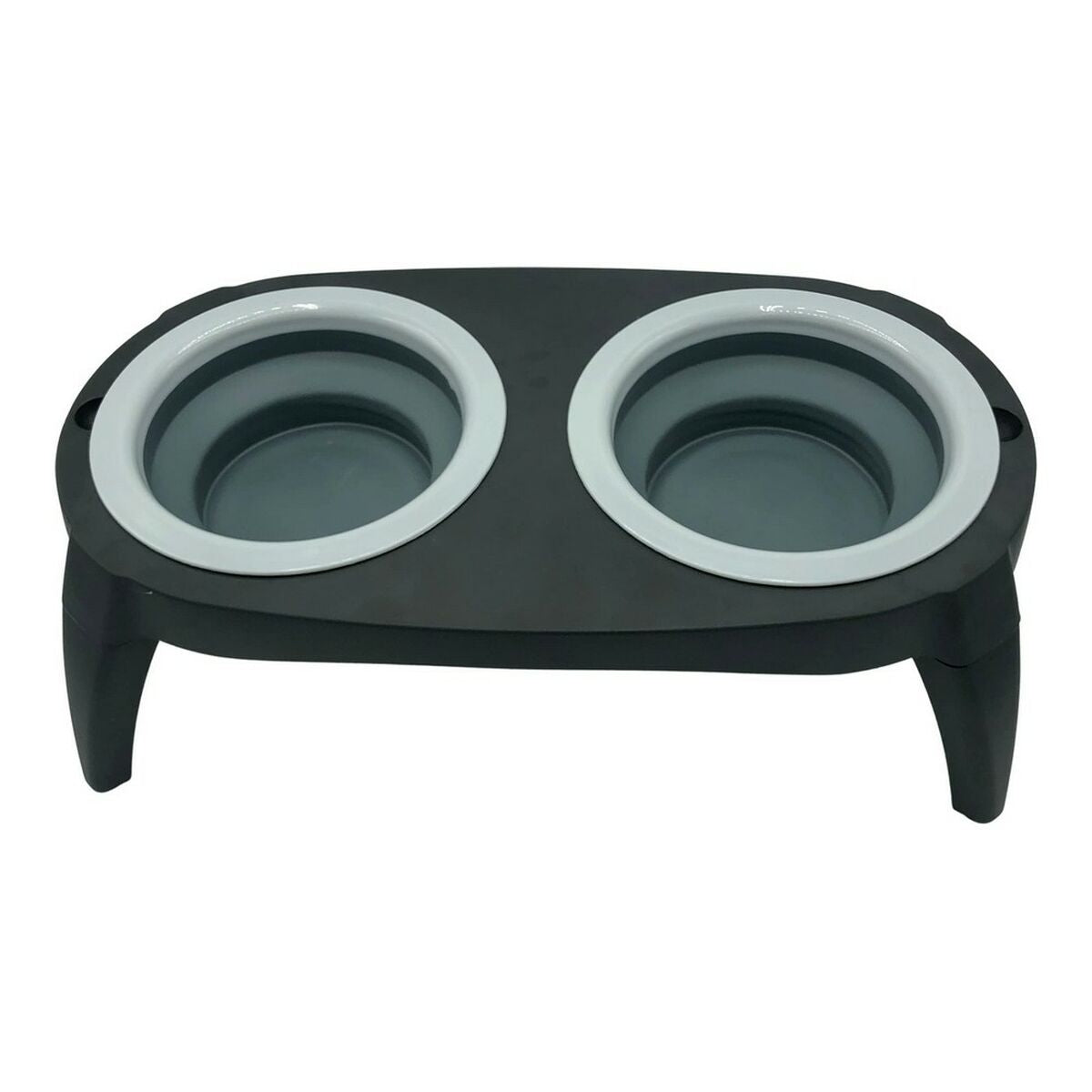 Lemmikin ruokinta-astia Harmaa Silikoni (40 x 3,5 x 22 cm)