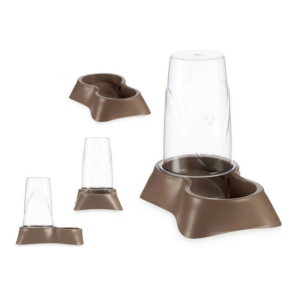 Lemmikin ruokinta-astia Muovinen (16 x 24,5 x 24 cm)